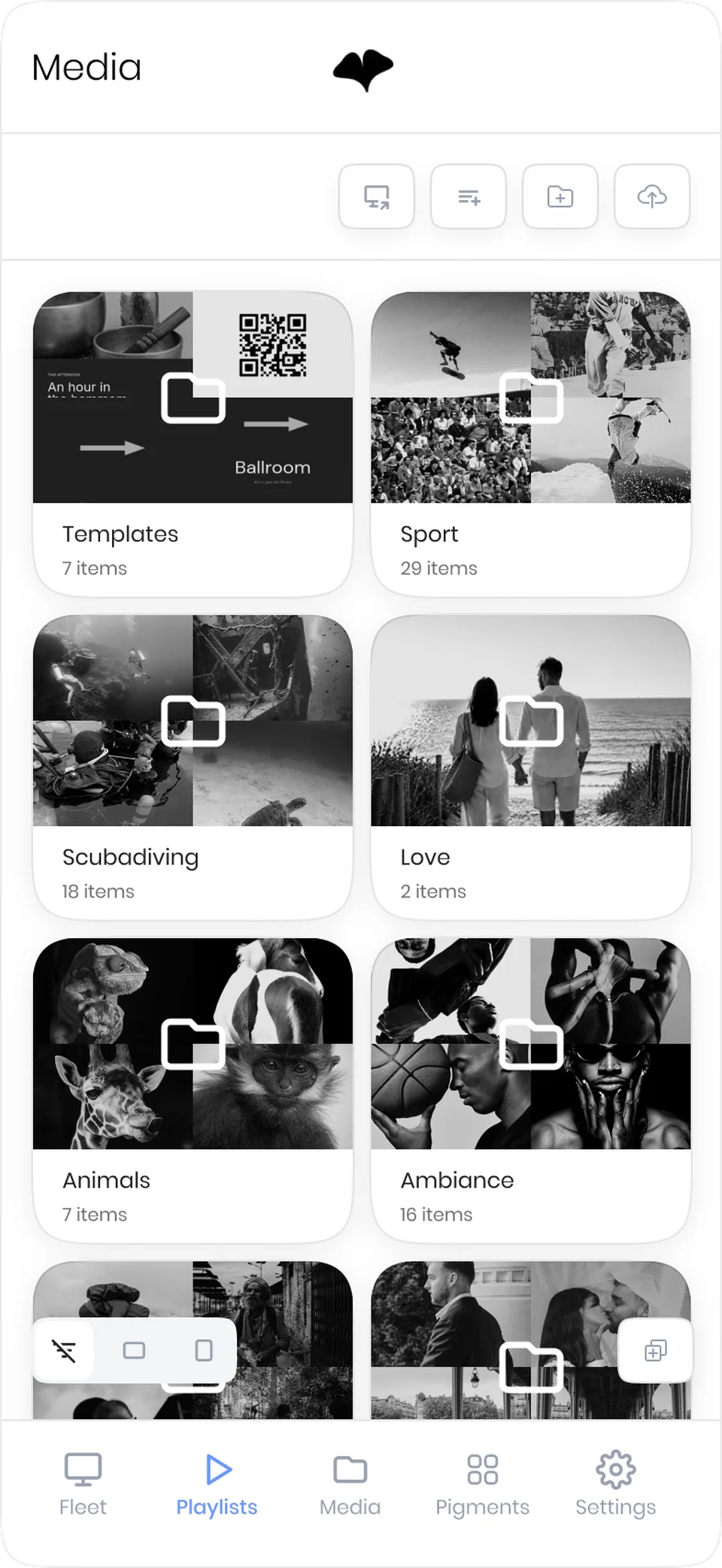 The Ginko Studio app